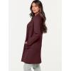 image:imageANRABESS Cardigan Sweater for Women Casual 2025 Fall Fashion Coat Long Sleeve Open Front Knit Coatigan OutwearBurgundy