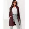 image:imageANRABESS Cardigan Sweater for Women Casual 2025 Fall Fashion Coat Long Sleeve Open Front Knit Coatigan OutwearBurgundy
