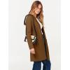 image:imageANRABESS Cardigan Sweater for Women Casual 2025 Fall Fashion Coat Long Sleeve Open Front Knit Coatigan OutwearCaramel