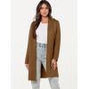 image:imageANRABESS Cardigan Sweater for Women Casual 2025 Fall Fashion Coat Long Sleeve Open Front Knit Coatigan OutwearCaramel