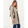 image:imageANRABESS Cardigan Sweater for Women Casual 2025 Fall Fashion Coat Long Sleeve Open Front Knit Coatigan OutwearLight Khaki