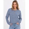 image:imageANRABESS Womens Long Sleeve Henley Shirts Button Down Tunic Tops Fall Lightweight Sweaters Business Casual Blouses 2025Blue