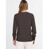 image:imageANRABESS Womens Long Sleeve Rolled Neck Casual Soft Lightweight Basic Pullover Sweater Top 2025 Fall Shirt Work OutfitsDeep Taupe