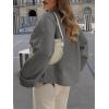 image:imageANRABESS Womens Oversized Sweaters 2025 Long Sleeve Fuzzy Knit Casual Chunky Pullover Sweater Fall Outfits ClothesGrey