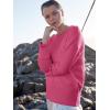 image:imageANRABESS Womens Oversized Sweaters 2025 Long Sleeve Fuzzy Knit Casual Chunky Pullover Sweater Fall Outfits ClothesHot Pink