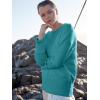 image:imageANRABESS Womens Oversized Sweaters 2025 Long Sleeve Fuzzy Knit Casual Chunky Pullover Sweater Fall Outfits ClothesLake Green Blue