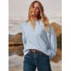 image:imageANRABESS Womens Oversized Sweaters 2025 Long Sleeve Fuzzy Knit Casual Chunky Pullover Sweater Fall Outfits ClothesLight Blue