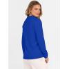 image:imageANRABESS Womens Polo V Neck Long Sleeve Sweaters Lightweight Dressy Casual Business Basic Knit Pullover Top 2026 Fall OutfitsRoyal Blue