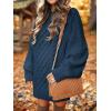 image:imageANRABESS Womens Sweater Dress Oversized Cable Knit Chunky Long Sleeve Short Dresses 2025 Fall Outfits Vacation Winter ClothesNavy