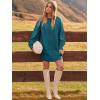 image:imageANRABESS Womens Sweater Dress Oversized Cable Knit Chunky Long Sleeve Short Dresses 2025 Fall Outfits Vacation Winter ClothesOpal