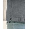 image:imageANRABESS Short Sleeve Sweater for Women Oversized Lightweight Casual Work Top Shirts Knit Crewneck 2026 Spring Summer OutfitsGray