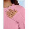 image:imageANRABESS Sweaters for Women Loose Fit Lightweight Soft Dressy Scalloped Long Sleeve Pullover Tops 2026 Fall Casual OutfitsCoral Pink