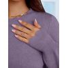 image:imageANRABESS Sweaters for Women Loose Fit Lightweight Soft Dressy Scalloped Long Sleeve Pullover Tops 2026 Fall Casual OutfitsPurple