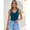 image:imageANRABESS Tank Tops for Women V Neck Ribbed Knit Slim Fitted Sleeveless Basic Tee Tanks Casual Summer Clothes 2026Indigo