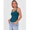 image:imageANRABESS V Neck Tank Tops for Women Ribbed Knit Camisole 2026 Summer Casual Sleeveless Slim Fitted Basic Cami Shirts ClothesIndigo