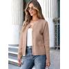 image:imageANRABESS Women Striped Cardigan Sweaters Button Down Cropped Knit Lady Jackets Coat 2025 Fall Outfits Trendy ClothesKhaki
