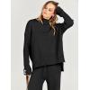 image:imageANRABESS Womens 2 Piece Outfit Sweater Lounge Sets Long Sleeve Knit Pullover Wide Leg Pant Tracksuit Loungewear 2025 Fashion