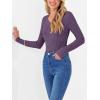 image:imageANRABESS Womens Long Sleeve Shirts V Neck Ribbed Knit Slim Fit Lightweight Sweater 2025 Fall Dressy Casual Travel Work TopsPurple