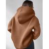 image:imageANRABESS Womens Oversized Hoodies V Neck Sweatshirts Fleece Long Sleeve Pullover Y2K Clothes 2025 Fall Trendy OutfitsCaramel