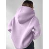 image:imageANRABESS Womens Oversized Hoodies V Neck Sweatshirts Fleece Long Sleeve Pullover Y2K Clothes 2025 Fall Trendy OutfitsLight Purple