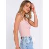 image:imageANRABESS Womens Sleeveless Square Neck Tank Tops Summer Racerback Workout Top Ribbed Knit Slim Fit Basic 2026 Casual ClothesPink