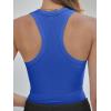 image:imageANRABESS Womens Sleeveless Square Neck Tank Tops Summer Racerback Workout Top Ribbed Knit Slim Fit Basic 2026 Casual ClothesRoyal Blue