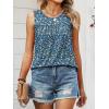 image:imageANRABESS Women Sleeveless Tank Top 2026 Summer Casual Loose Fit Eyelet Flowy Shirts 2026 Beach Vacation ClothesBlue White Floral