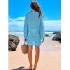 image:imageANRABESS Women Swimsuit Crochet Swim Cover Up 2026 Summer Bathing Suit Swimwear Mesh Knit Beach Dress Vacation OutfitsBlue
