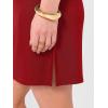 image:imageANRABESS Womens Summer Casual Mini Dresses 2026 Sleeveless Crewneck Split WrinkleFree Beach Travel Vacation Short SundressRed
