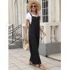 image:imageANRABESS Overalls for Women 2026 Summer Casual Loose One Piece Outfits Baggy Wide Leg Jumpers Lightweight Comfy RompersBlack
