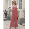 image:imageANRABESS Overalls for Women 2026 Summer Casual Loose One Piece Outfits Baggy Wide Leg Jumpers Lightweight Comfy RompersRust