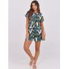 image:imageANRABESS Rompers for Women Summer 2026 Casual Dressy One Piece Tshirt Short Pants Jumpsuit Beach Vacation Outfit ClothesLeaf