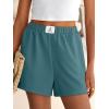 image:imageANRABESS Shorts for Women Summer Beach Cover Ups Casual High Waist Flowy Wide Leg 2026 Spring Vacation Lounge ShortsLake