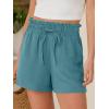 image:imageANRABESS Shorts for Women Summer Casual High Waisted Wide Leg Drawstring Lounge Shorts Comfy 2026 Beach Vacation ClothesLake