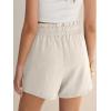 image:imageANRABESS Shorts for Women Summer Casual High Waisted Wide Leg Drawstring Lounge Shorts Comfy 2026 Beach Vacation ClothesLight Yellow