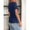 image:imageANRABESS Womens Short Sleeve Tops Summer Tshirts Cute Keyhole Neck Casual Basic Tee Dressy Work 2026 Spring Trendy OutfitsDeep Royal Blue