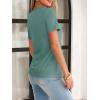 image:imageANRABESS Womens Short Sleeve Tops Summer Tshirts Cute Keyhole Neck Casual Basic Tee Dressy Work 2026 Spring Trendy OutfitsGreen