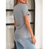 image:imageANRABESS Womens Short Sleeve Tops Summer Tshirts Cute Keyhole Neck Casual Basic Tee Dressy Work 2026 Spring Trendy OutfitsGrey