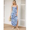 image:imageANRABESS Womens Summer Spaghetti Strap Maxi Dress Beach Cover Up Casual Sleeveless Sundress Vacation Cruise Hawaiian TravelIndigo Paisley
