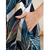 image:imageANRABESS Womens Summer Spaghetti Strap Maxi Dress Beach Cover Up Casual Sleeveless Sundress Vacation Cruise Hawaiian TravelTropical Leaf Print