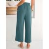 image:imageANRABESS Womens Wide Leg Palazzo Pants Summer Beach High Waisted Cropped Flowy Pants 2026 Dressy Casual Trousers with PocketsLake
