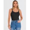 image:imageANRABESS Tank Top for Womens Summer 2026 Scoop Neck Sleeveless Ribbed Knit Workout Basic Tees Slim Fitted Cami ShirtsBlack