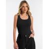 image:imageANRABESS Tank Tops for Women Wool Blend Sweaters Sleeveless Casual Summer Fitted Shirts 2026 Spring Beach Vacation ClothesBlack