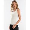 image:imageANRABESS Tank Tops for Women Wool Blend Sweaters Sleeveless Casual Summer Fitted Shirts 2026 Spring Beach Vacation ClothesCream White