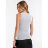 image:imageANRABESS Tank Tops for Women Wool Blend Sweaters Sleeveless Casual Summer Fitted Shirts 2026 Spring Beach Vacation ClothesGrey