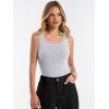 image:imageANRABESS Tank Tops for Women Wool Blend Sweaters Sleeveless Casual Summer Fitted Shirts 2026 Spring Beach Vacation ClothesGrey