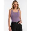 image:imageANRABESS Tank Tops for Women Wool Blend Sweaters Sleeveless Casual Summer Fitted Shirts 2026 Spring Beach Vacation ClothesGrey Purple