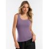 image:imageANRABESS Tank Tops for Women Wool Blend Sweaters Sleeveless Casual Summer Fitted Shirts 2026 Spring Beach Vacation ClothesGrey Purple