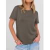 image:imageANRABESS Women Short Sleeve Tops Summer Basic Tee WrinkleFree Trendy Cute T Shirts 2026 Spring Business Casual OutfitsCoffee Grey