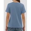 image:imageANRABESS Women Short Sleeve Tops Summer Basic Tee WrinkleFree Trendy Cute T Shirts 2026 Spring Business Casual OutfitsGrey Blue